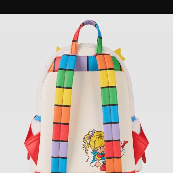 Adorable Loungefly Twink Light Up Rainbow Brite Backpack - Picture 9 of 12